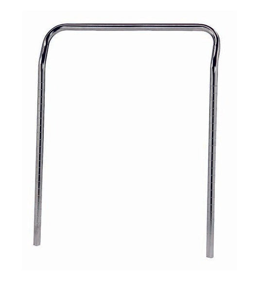 Stainless Steel U-Handle 24-inch for Wire Shelving Cart - Image 1
