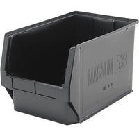 Heavy-Duty Magnum Series Black Storage Bin - 19-3/4" x 12-3/8" x 11-7/8"