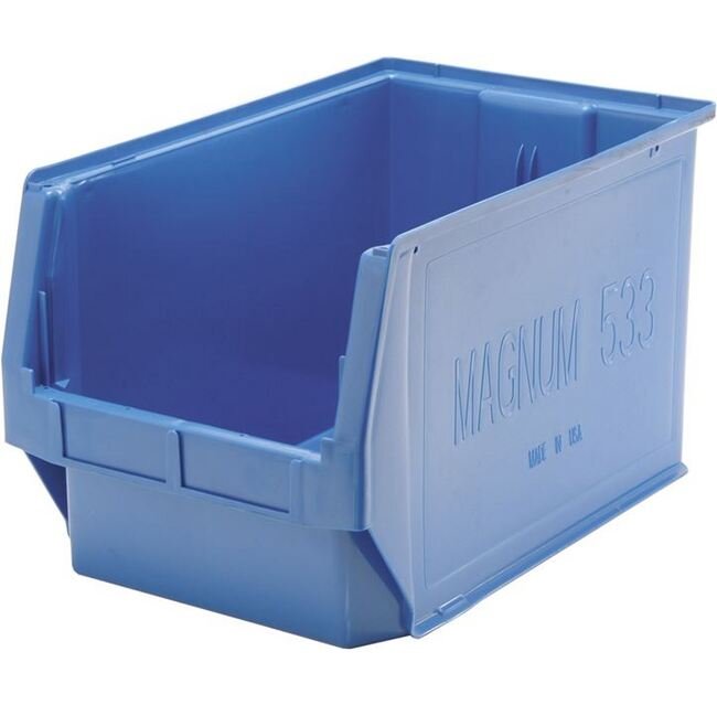 Blue Magnum Series Storage Bin - 19.75in x 12.375in x 11.875in - Image 1