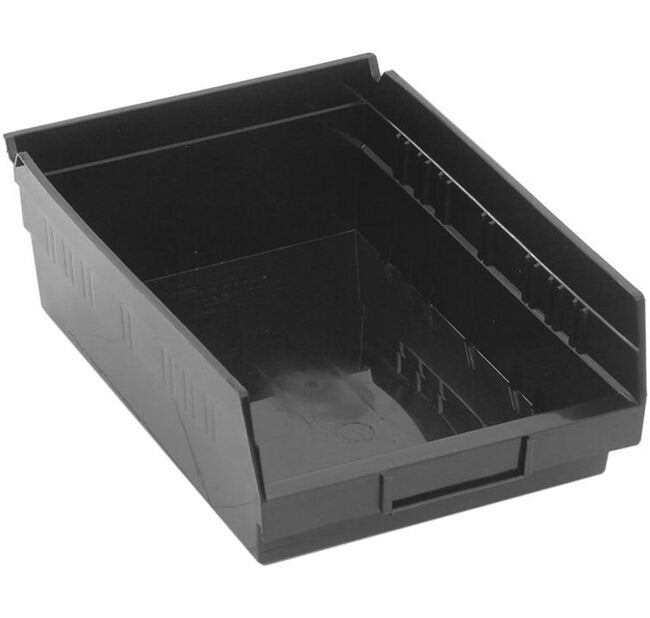 Recycled Black Shelf Bin QSB107BR - Image 1