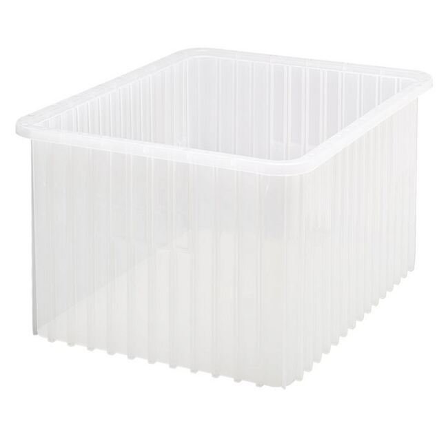 Clear Dividable Grid Container 22.5" x 17.5" x 12" - Image 1