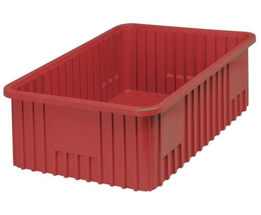 Red Dividable Grid Container 22-1/2In X 17-1/2In X 8In - Image 1