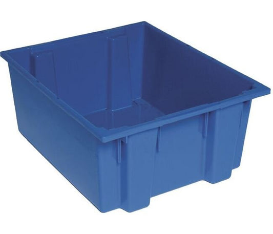 Blue Stack & Nest Tote - 23.5in x 19.5in x 10in - Image 1
