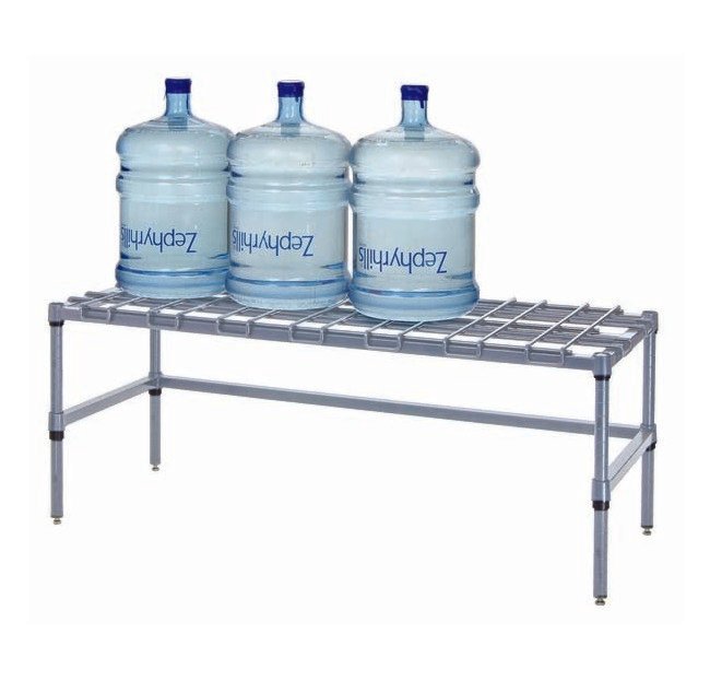 Heavy Duty Gray Epoxy Dunnage Rack - 18in - Image 1