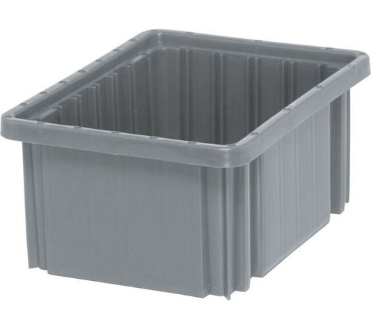 Gray Dividable Grid Container 10-7/8In X 8-1/4In X 5In - Image 1