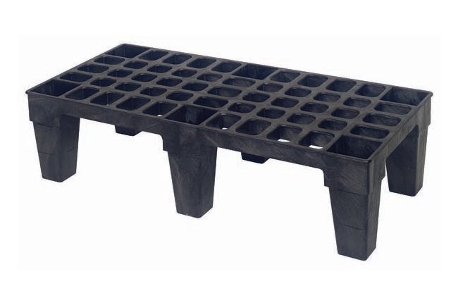 Heavy-Duty Plastic Dunnage Platform - 48 x 22 x 12 - Image 1
