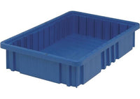 Blue Dividable Grid Container 16-1/2" x 10-7/8" x 3-1/2"