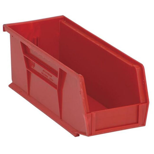 Red Ultra Stack & Hang Bin 10.875x4.125x4 - Image 1