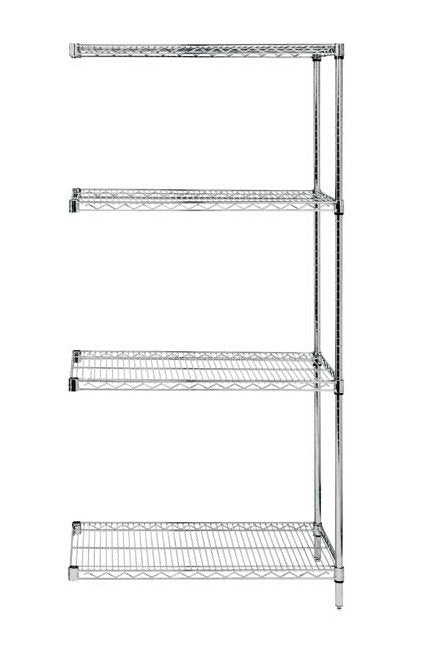 Stainless Steel Wire Shelving Add-On Unit - Image 1