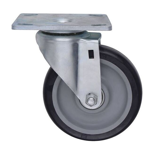 Heavy Duty 5in Plate Caster Swivel - Image 1