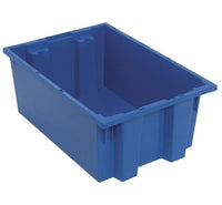 Blue Stack & Nest Tote 19-1/2 x 13-1/2 x 8