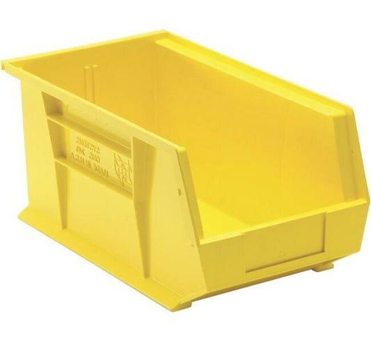Yellow Ultra Stack & Hang Bin - 14-3/4in x 8-1/4in x 7in - Image 1