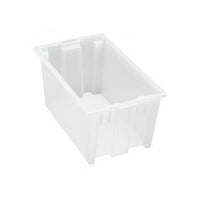 Clear Stack & Nest Tote 18x11x9