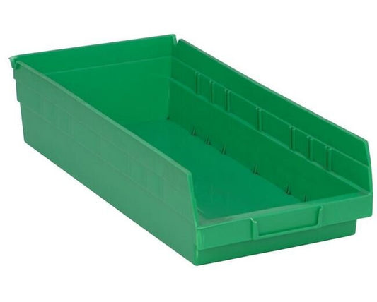 Green Shelf Bin - Heavy-Duty Storage Solution for Efficiency - Image 1