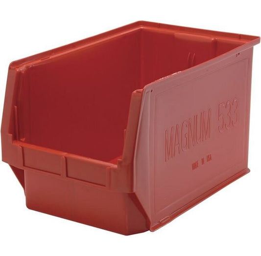 Red Magnum Series Bin - 19-3/4" x 12-3/8" x 11-7/8" - Image 1