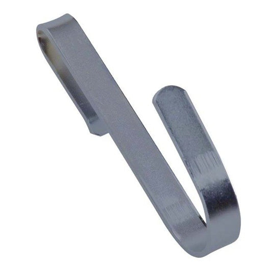 Gray Epoxy Coated Small Hook for Shelving - Image 1