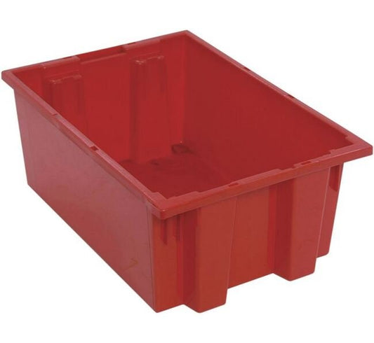 Red Stack & Nest Tote 19.5'' x 13.5'' x 8'' - Image 1