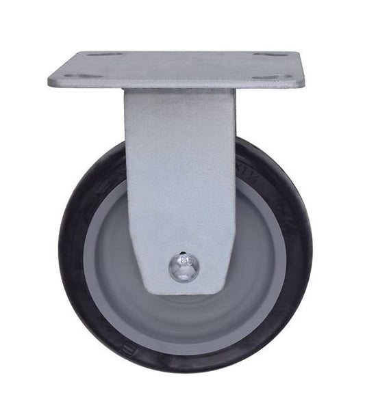 Quantum 5in Plate Caster Rigid - Image 1