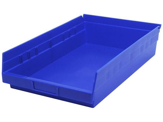 Blue Shelf Bin 17-7/8" x 11-1/8" x 4" - Image 1