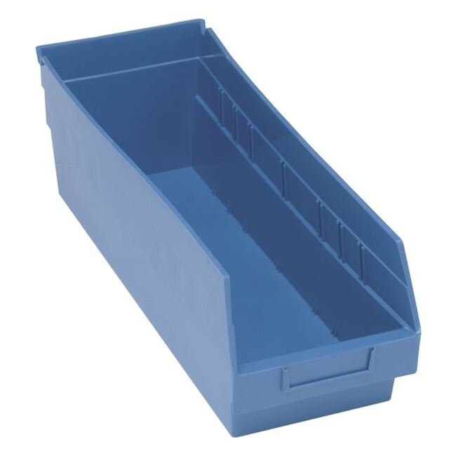 Blue Shelf Bin Organizer 17-7/8In x 6-5/8In x 6In - Image 1