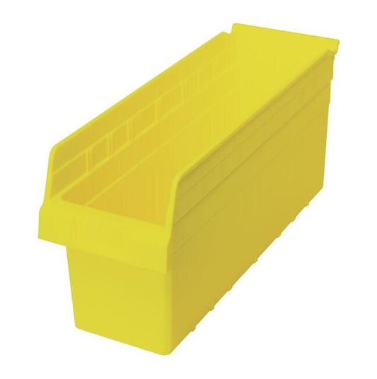 Yellow Shelf Bin 17-7/8In X 6-5/8In X 8In - Image 1