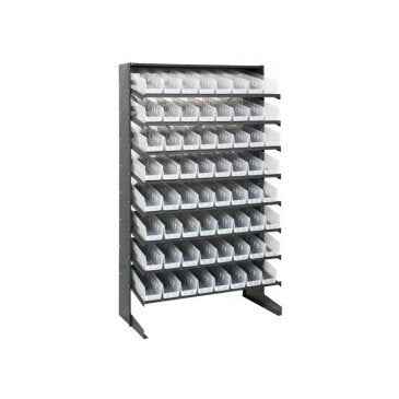 Industrial Grade Heavy Duty Shelving Unit with Pick Racks and Bins - Image 1