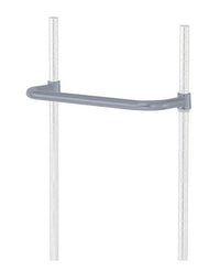 18-Inch Gray Epoxy Push Handle for Material Handling