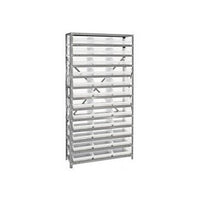 Heavy Duty Clear-View Bin Shelving System
