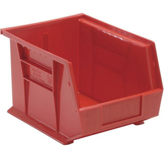 Red Ultra Stack & Hang Bin - 10-3/4" x 8-1/4" x 7" - Image 1