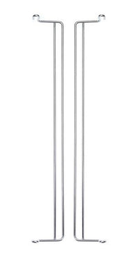Heavy-Duty Mesh Bin Hanger Pair