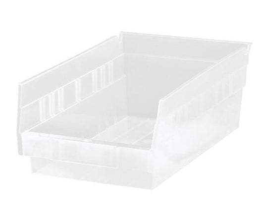 Clear Shelf Bin 11-5/8In X 6-5/8In X 4In - Image 1