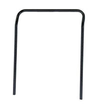 24-Inch Black Epoxy U-Handle for Wire Shelving Utility Carts