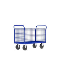 Heavy-Duty 3-Sided Cage Carts - 1600 lb Capacity