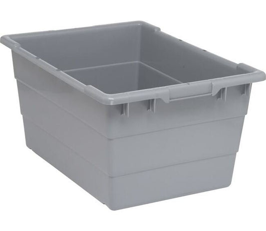 Gray Cross Stack Tub 23.75in x 17.25in x 12in - Image 1