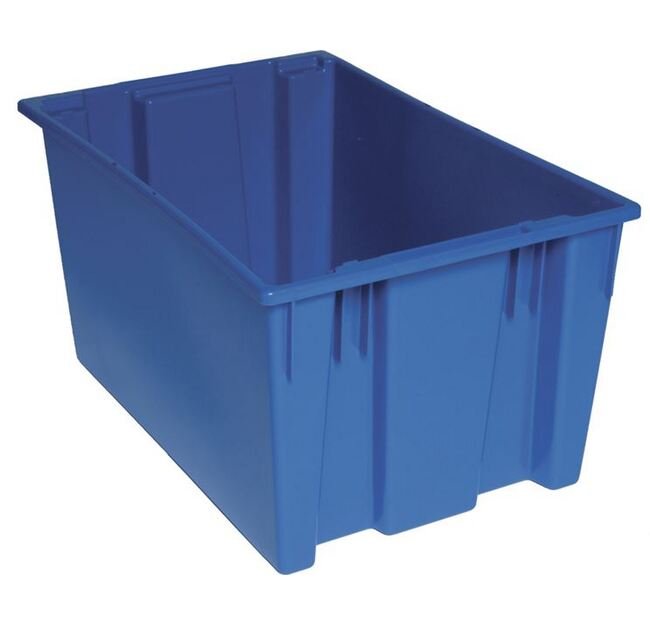Blue Stack & Nest Tote 29-1/2' x 19-1/2' x 15' - Image 1