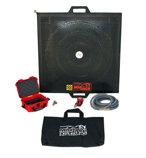 70 Ton Aramid Matjack High Pressure Air Lifting Bag Kit - Image 1