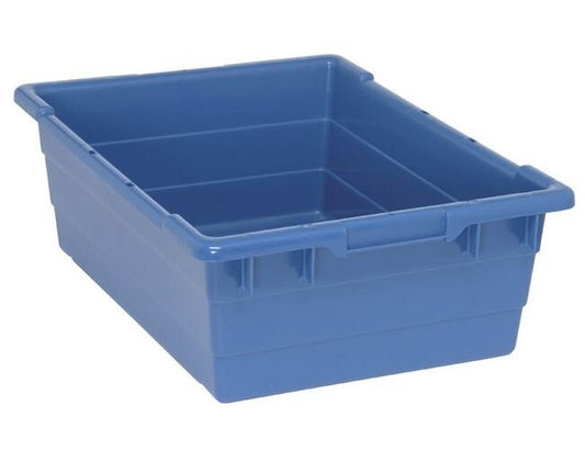 Blue Cross Stack Tub - 23-3/4In X 17-1/4In X 8In - Image 1