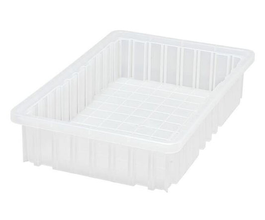 Clear Dividable Grid Container 16-1/2" x 10-7/8" x 3-1/2" - Image 1