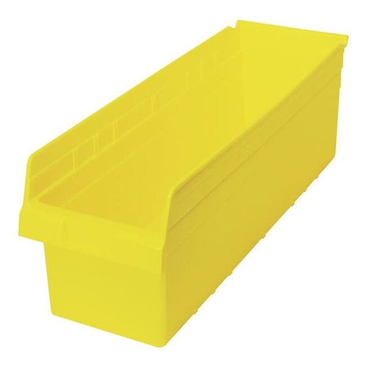 Yellow Shelf Bin 23-5/8In X 8-3/8In X 8In - Image 1