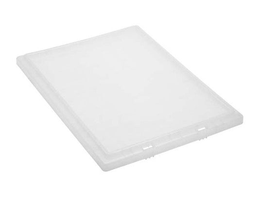 Clear Stack & Nest Tote Lid - Material Handling Bins - Image 1