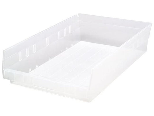 Clear View Economy Shelf Bin 17-7/8 x 11-1/8 x 4 Inches - Image 1
