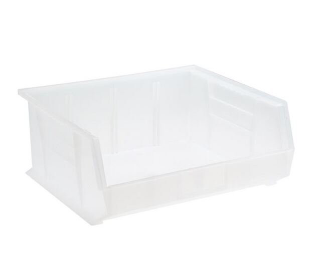 Clear Ultra Hang & Stack Bin 14-3/4" x 16-1/2" x 7" - Image 1