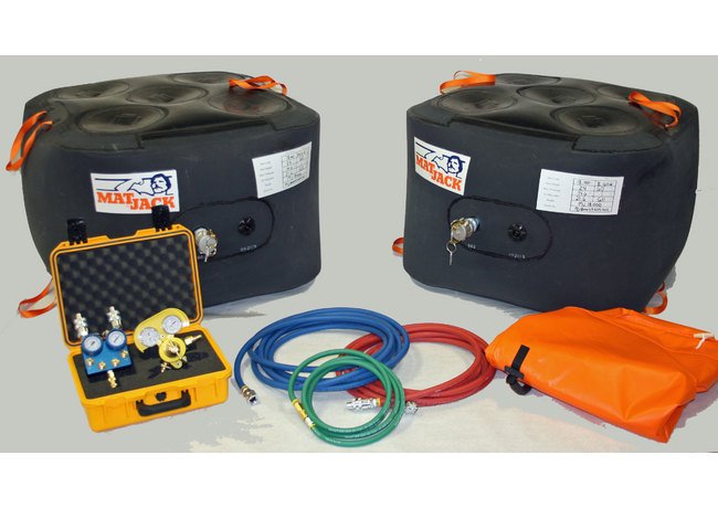 18 Ton Medium Pressure Two Cushion Air Lifting Kit - Image 1