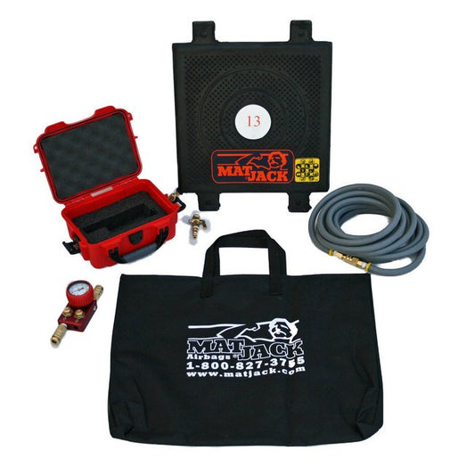 13 Ton Aramid Matjack High Pressure Air Lifting Bag Kit - Image 1