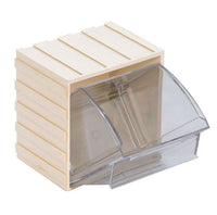Heavy-Duty Ivory Tip Out Bin
