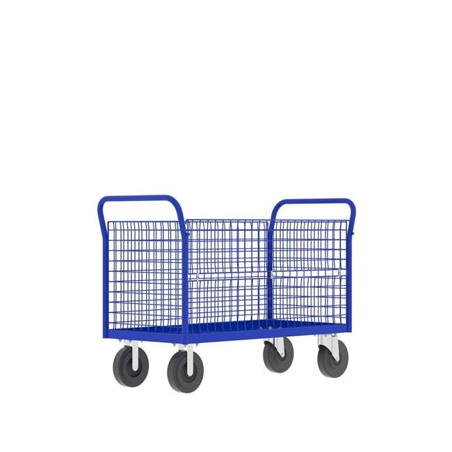 Heavy-Duty 4-Sided Cage Carts - 1600 lb Capacity - Image 1