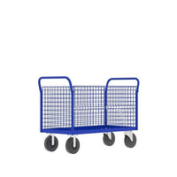 Heavy-Duty 4-Sided Cage Carts - 1600 lb Capacity