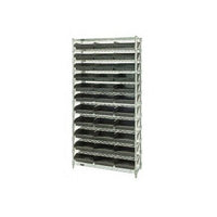 Quantum Conductive Wire Shelving Unit with 33 Bins