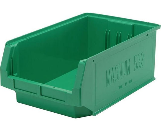 Green Magnum Series Storage Bin - 19-3/4 x 12-3/8 x 7-7/8 inches - Image 1