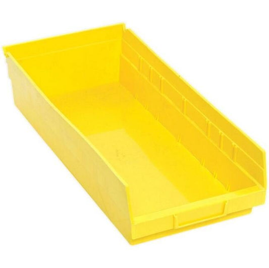 Yellow Shelf Bin 17-7/8In x 8-3/8In x 4In - Image 1